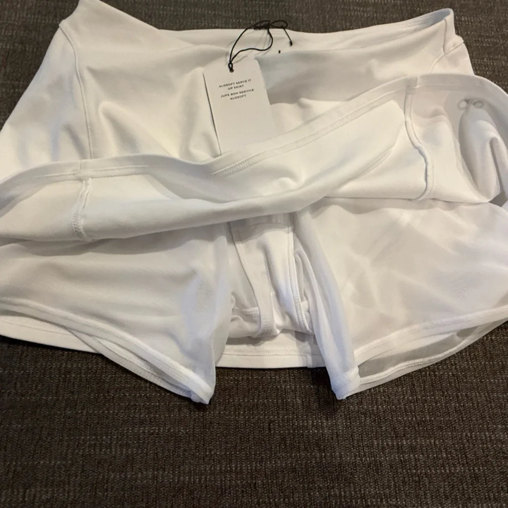 NEW ALO Yoga White Skirt